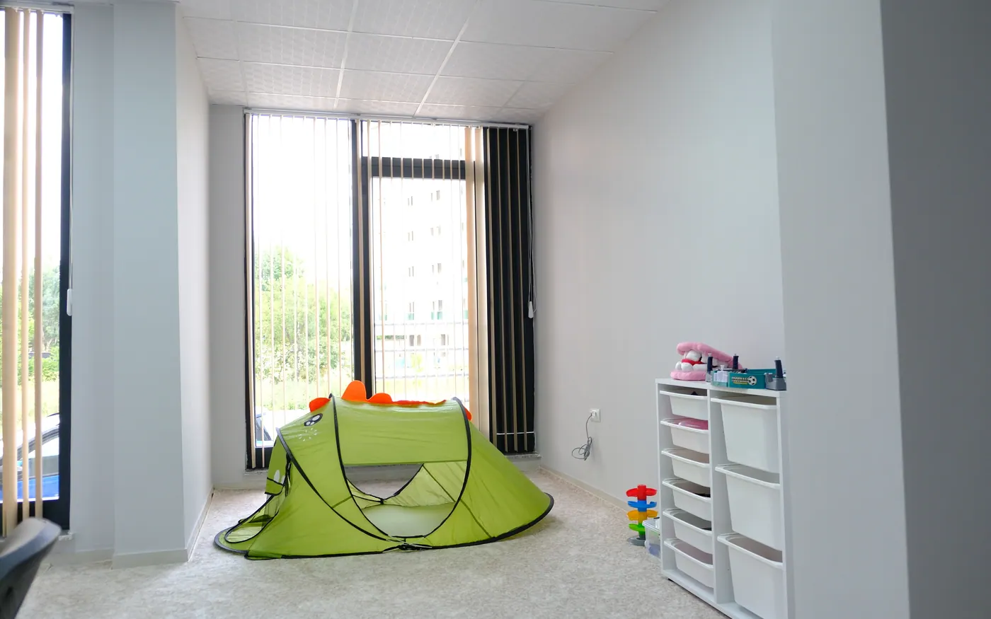 Küçük çocuklar için sakin çalışma odası